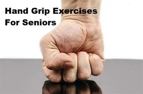 Hand Grip Exercise for Seniors