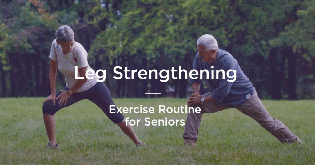 Leg Exercises For Seniors And The Elderly
