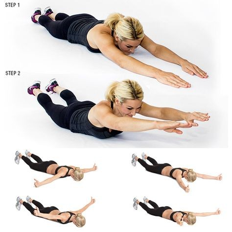 How to get rid of back fat